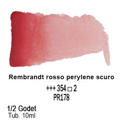 354 - Talens Rembrandt acquerello rosso perylene scuro