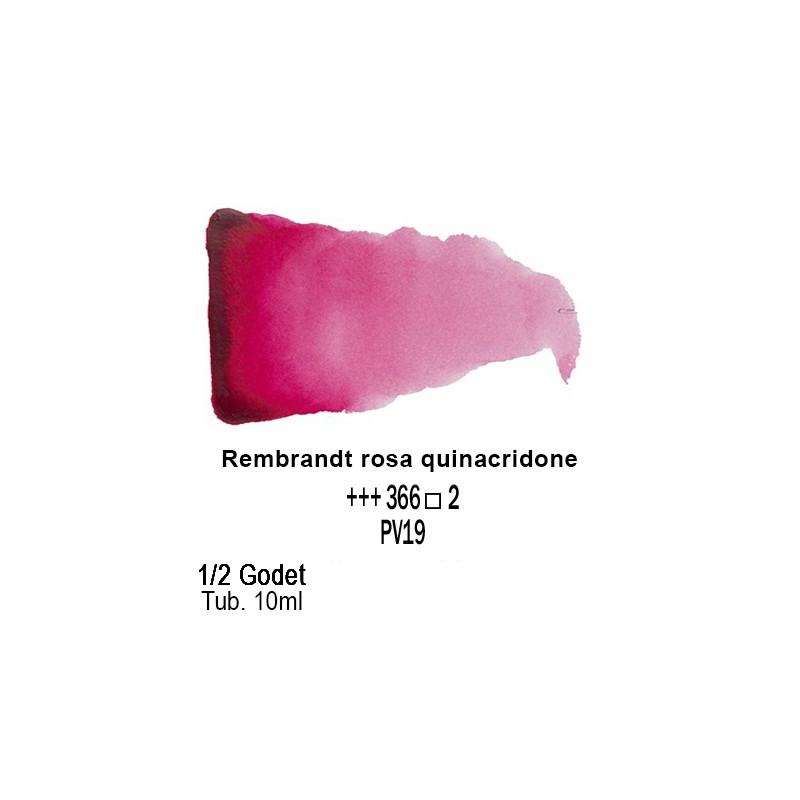 366 - Talens Rembrandt acquerello rosa quinacridone