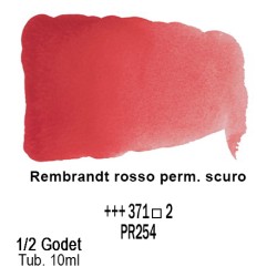 371 - Talens Rembrandt acquerello rosso permanente scuro
