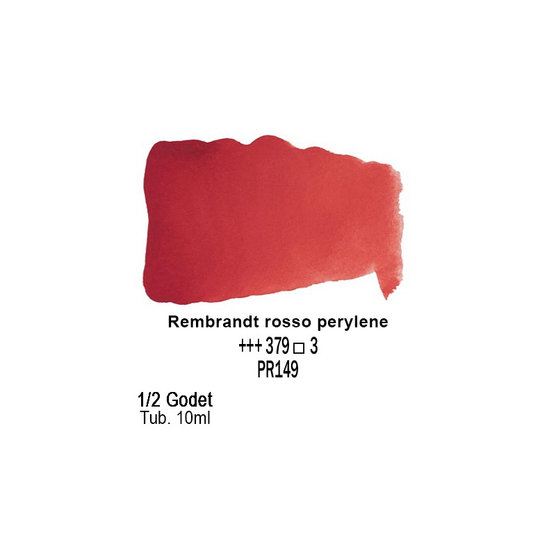 379 - Talens Rembrandt acquerello rosso perylene