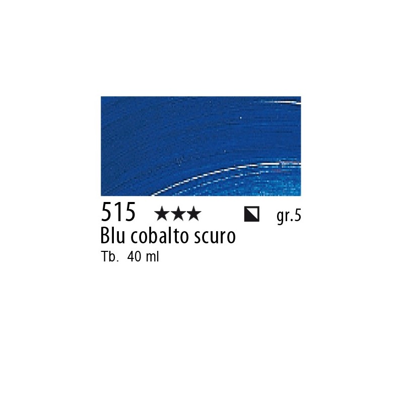 515 - Talens Olio Rembrandt Blu cobalto scuro