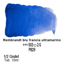 503 - Talens Rembrandt acquerello blu francia ultramarino