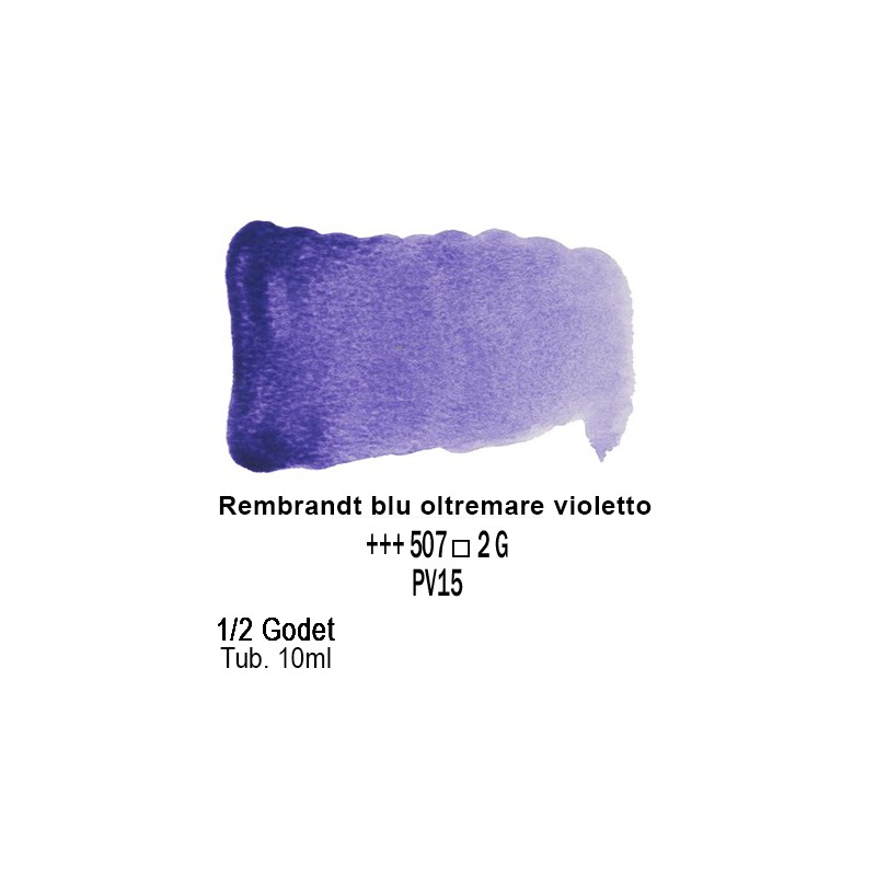 507 - Talens Rembrandt acquerello blu oltremare violetto