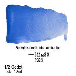 511 - Talens Rembrandt acquerello blu cobalto