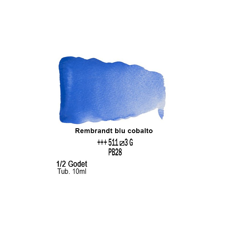 511 - Talens Rembrandt acquerello blu cobalto