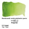 633 - Talens Rembrandt acquerello verde giallastro permanente