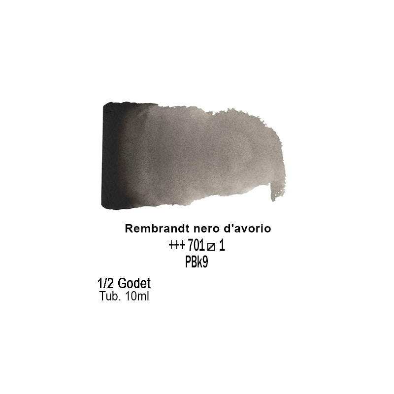 701 - Talens Rembrandt acquerello nero d'avorio