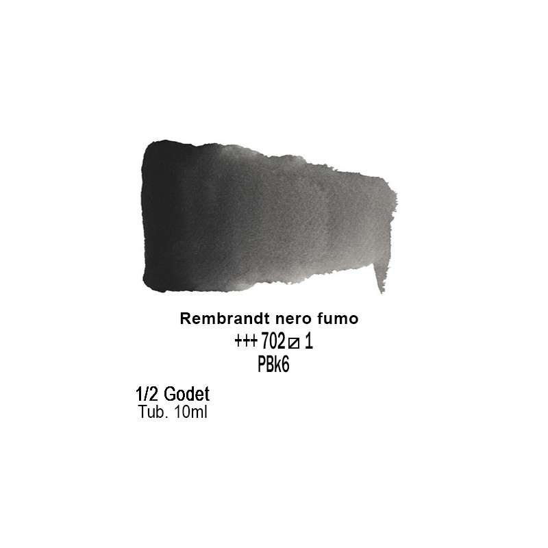 702 - Talens Rembrandt acquerello nero fumo