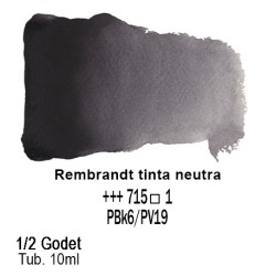715 - Talens Rembrandt acquerello tinta neutra
