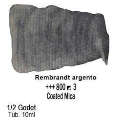 800 - Talens Rembrandt acquerello argento