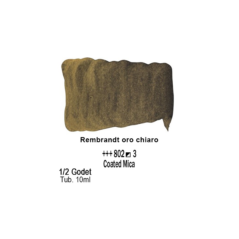 802 - Talens Rembrandt acquerello oro chiaro