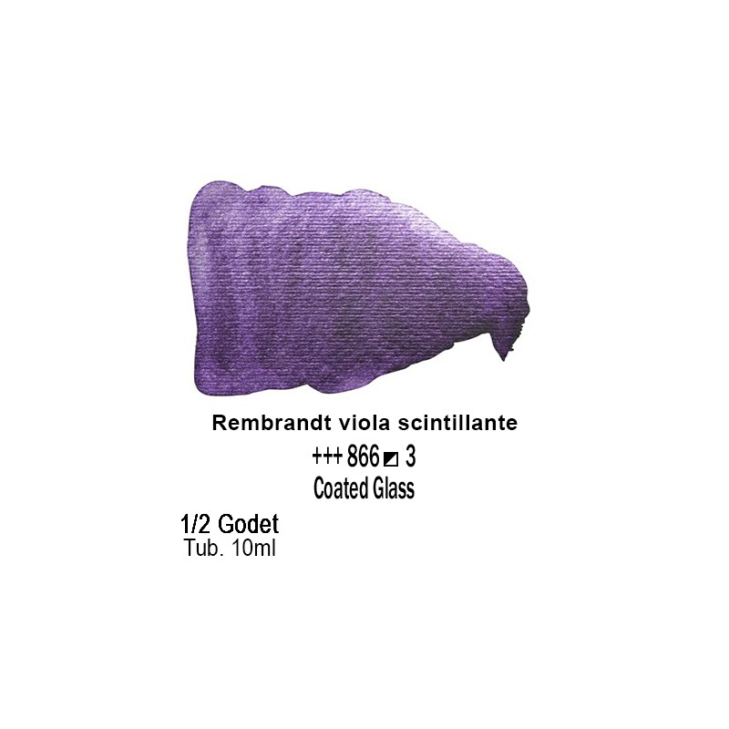 866 - Talens Rembrandt acquerello viola scintillante