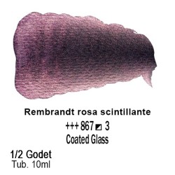 867 - Talens Rembrandt acquerello rosa scintillante