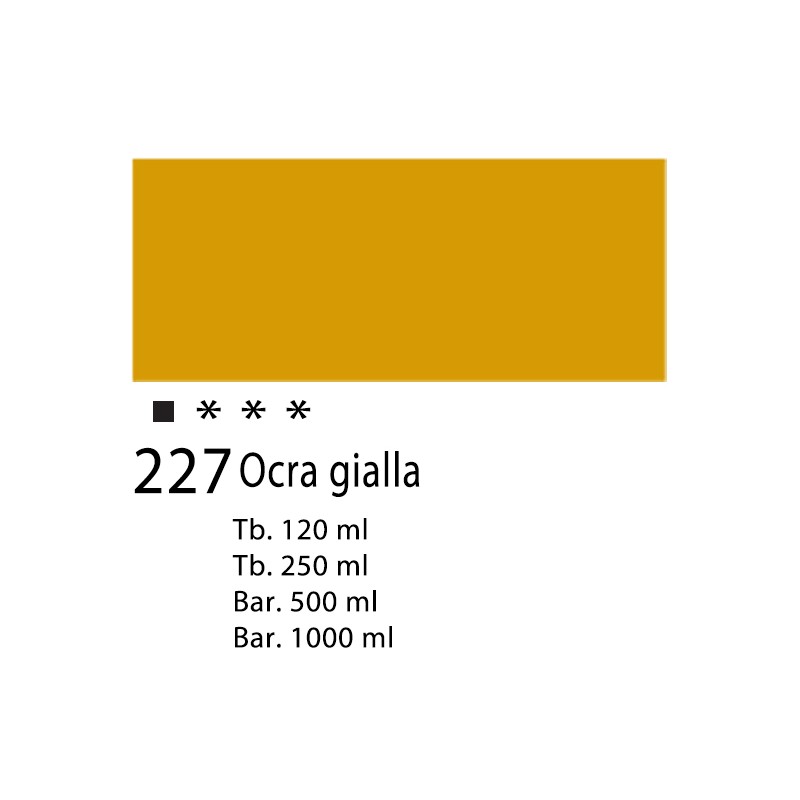 227 - Talens Amsterdam Acrylic Ocra gialla