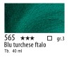 565 - Talens Olio Rembrandt Blu turchese ftalo