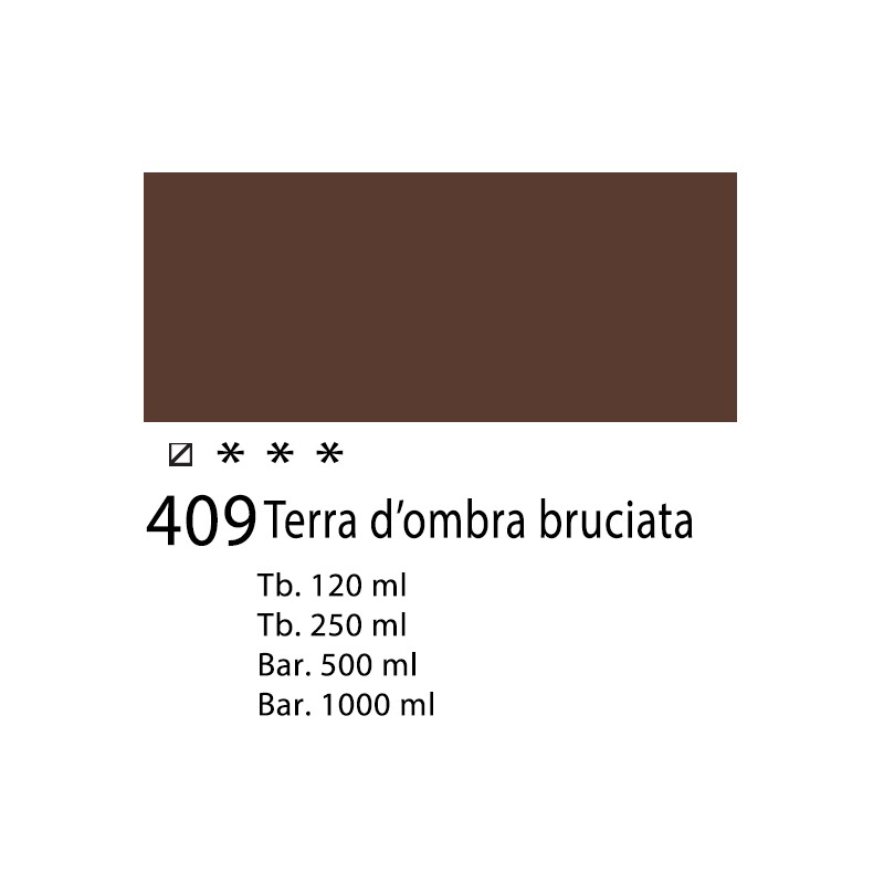 409 - Talens Amsterdam Acrylic Terra d'ombra bruciata