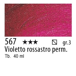 567 - Talens Olio Rembrandt Violetto rossastro permanente