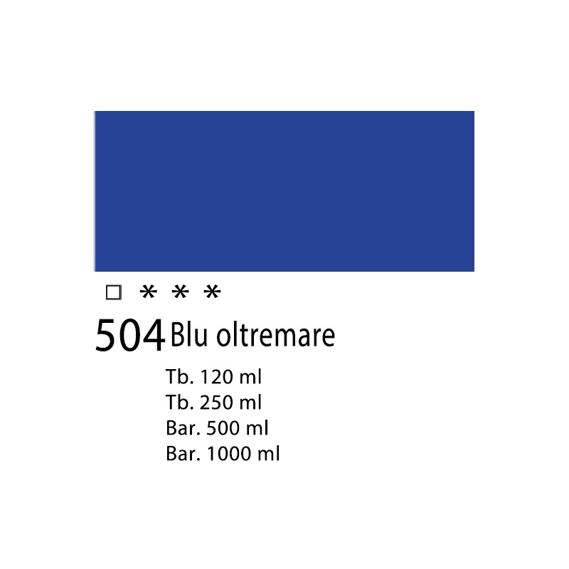 504 - Talens Amsterdam Acrylic Blu oltremare