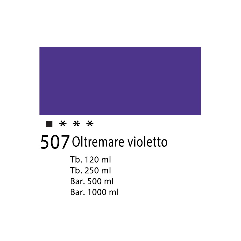 507 - Talens Amsterdam Acrylic Blu oltremare violetto