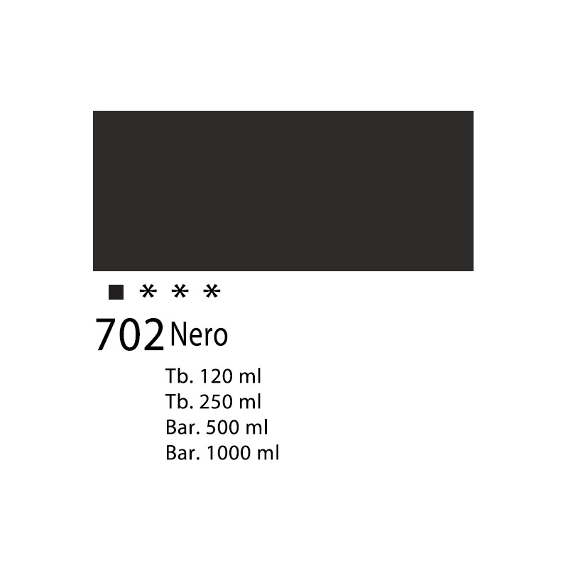702 - Talens Amsterdam Acrylic Nero