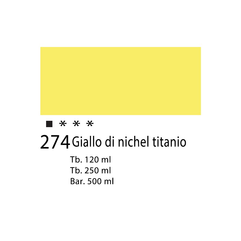 274 - Talens Amsterdam Acrylic Giallo di nichel titanio