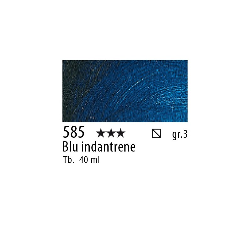 585 - Talens Olio Rembrandt Blu indantrene