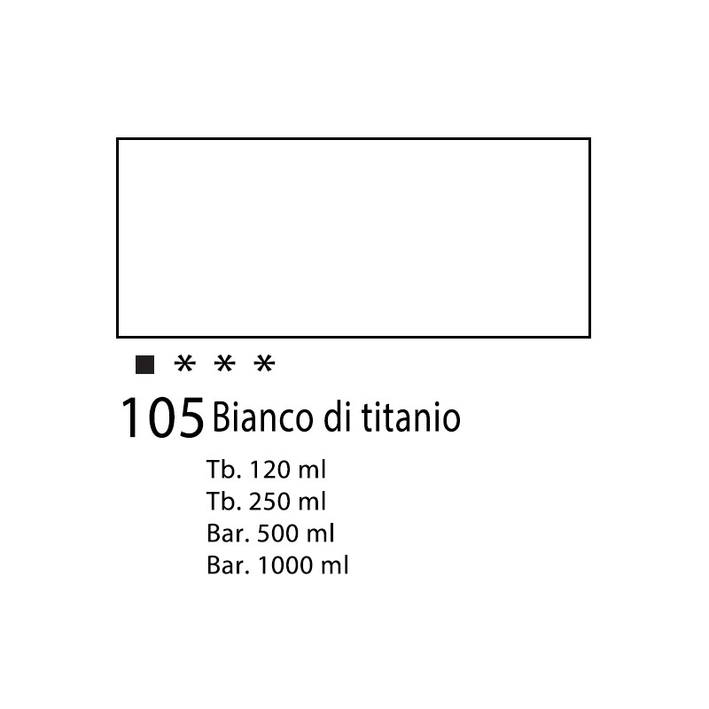 105 - Talens Amsterdam Acrylic Bianco di Titanio