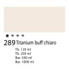 289 - Talens Amsterdam Acrylic Titanium Buff chiaro