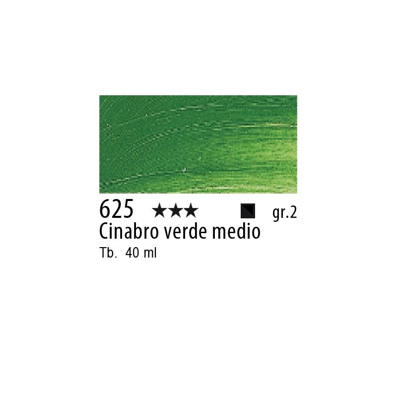 625 - Rembrandt Cinabro verde medio