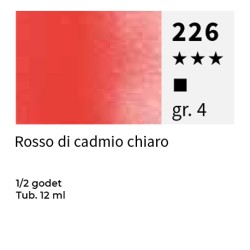 226 - Maimeri Blu - Rosso di cadmio chiaro