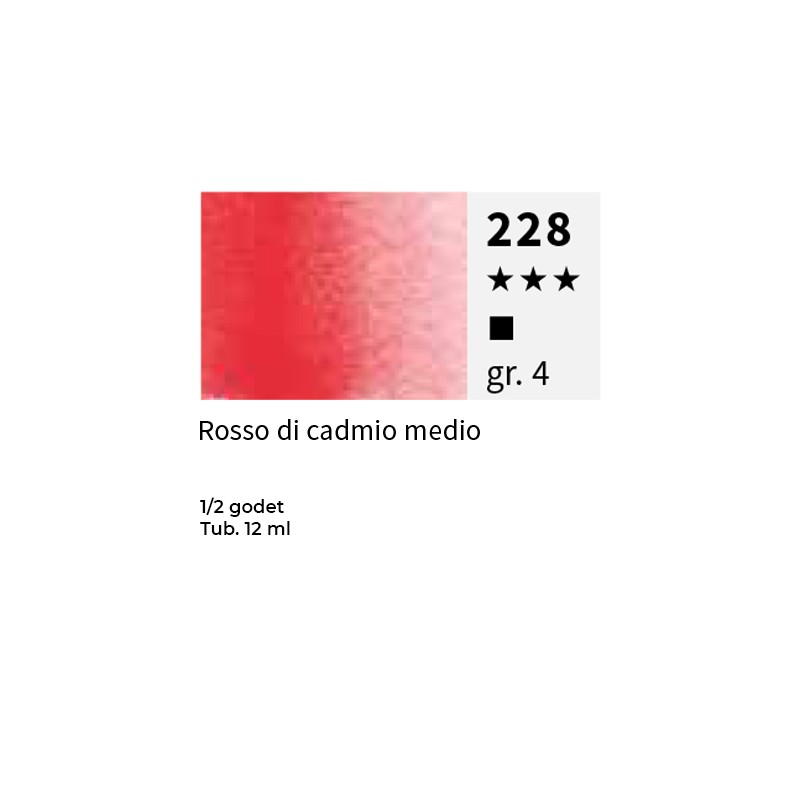 228 - Maimeri Blu - Rosso di cadmio medio