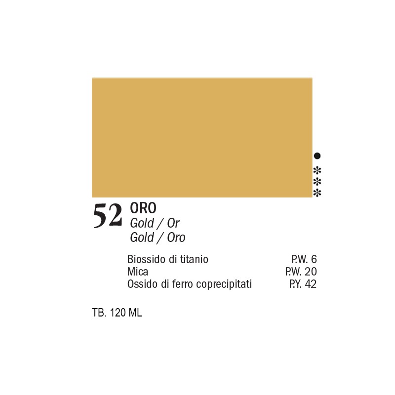 52 - Ferrario Acrylic Master Oro