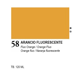 58 - Ferrario Acrylic Master Arancio fluorescente