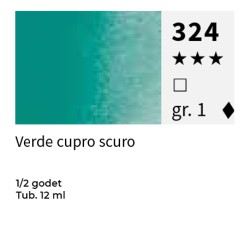324 - Maimeri Blu - Verde cupro scuro