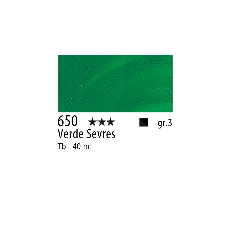 650 - Talens Olio Rembrandt Verde Sevres