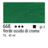 668 - Talens Olio Rembrandt Verde ossido di cromo