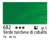 682 - Rembrandt Verde turchese di cobalto