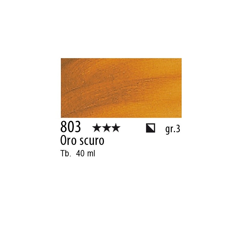 803 - Talens Olio Rembrandt Oro scuro