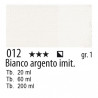 012 - Maimeri Olio Artisti Bianco d'argento imit.