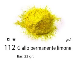 112 - Pigmento Puro per Artisti Maimeri Giallo permanente limone