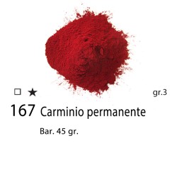 167 - Pigmento puro per Artisti Maimeri Carminio permanente