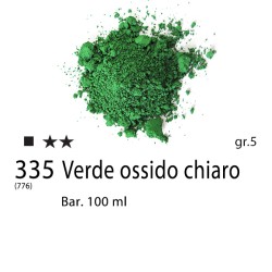 335 - Pigmento Puro per Artisti Maimeri Verde Ossido chiaro