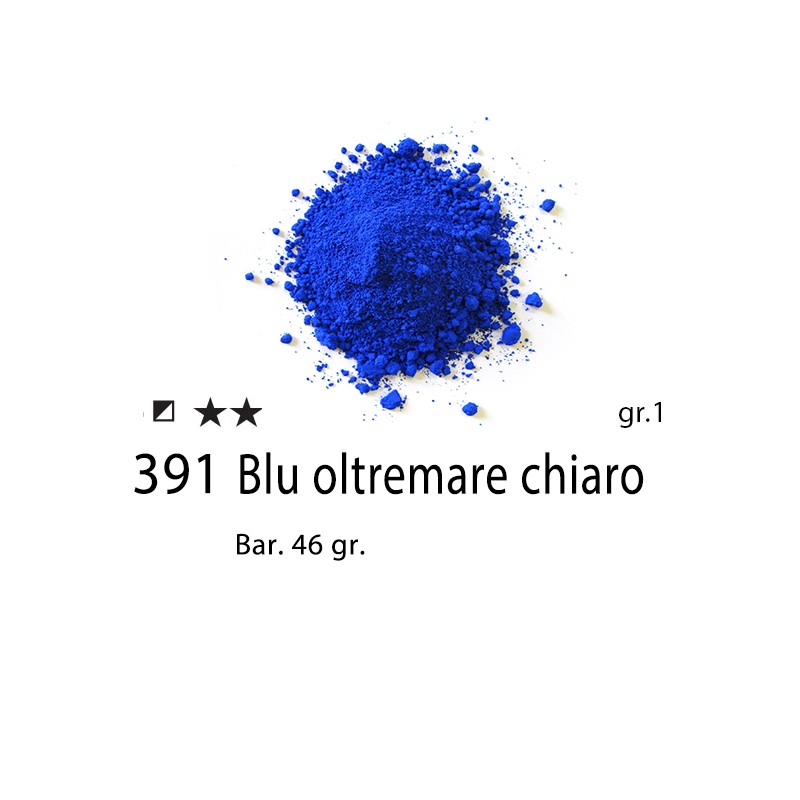 391 - Pigmento Puro per Artisti Maimeri Blu oltremare chiaro