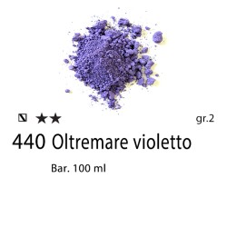 440 - Pigmento Puro per Artisti Maimeri Oltremare violetto
