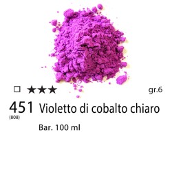 451 - Pigmento Puro per Artisti Maimeri Violetto di cobalto chiaro