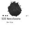 535 - Pigmento Puro per Artisti Maimeri Nero d'avorio