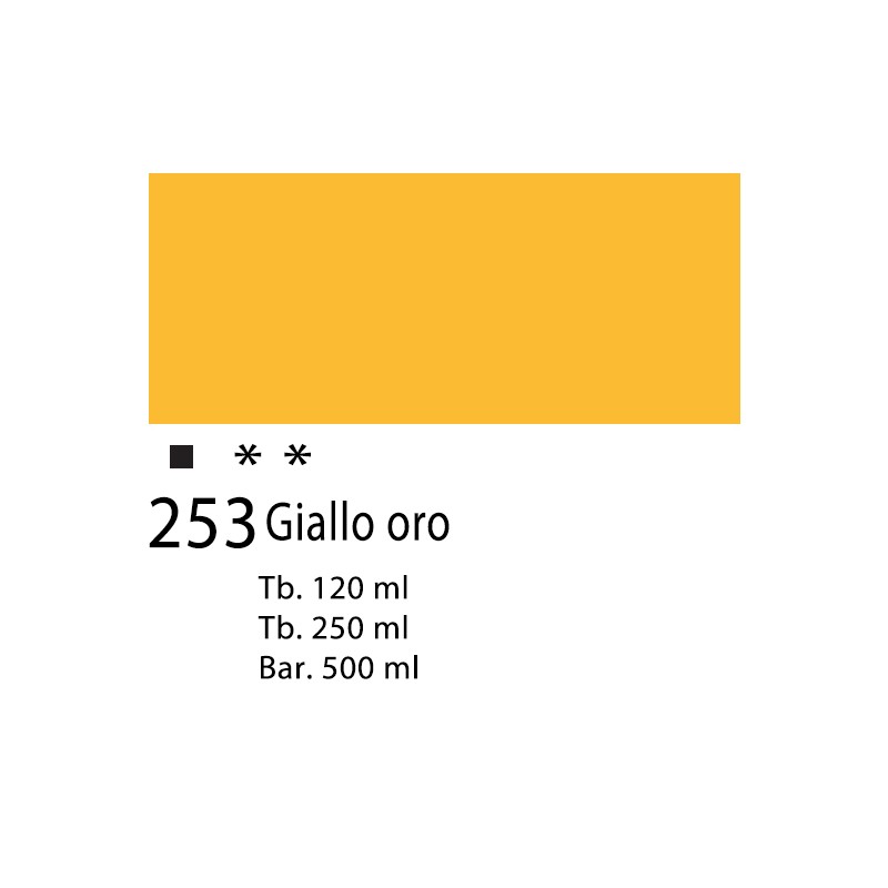 253 - Talens Amsterdam Acrylic Giallo oro