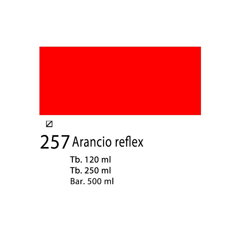 257 - Talens Amsterdam Acrylic Arancio reflex