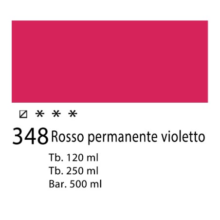 348 - Talens Amsterdam Acrylic Rosso permanente violetto