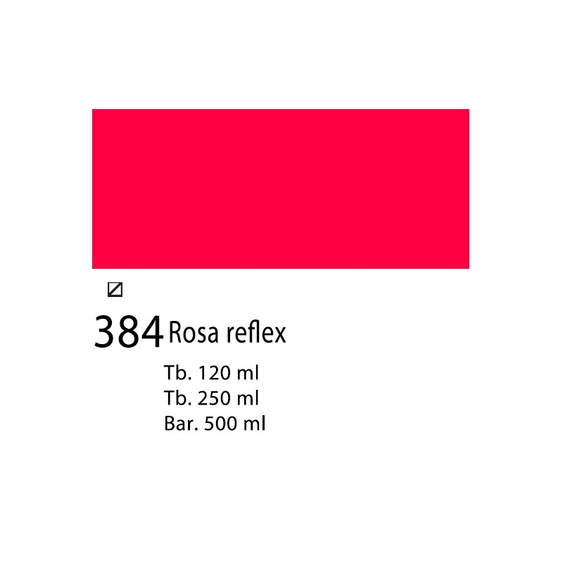 384 - Talens Amsterdam Acrylic Rosa reflex